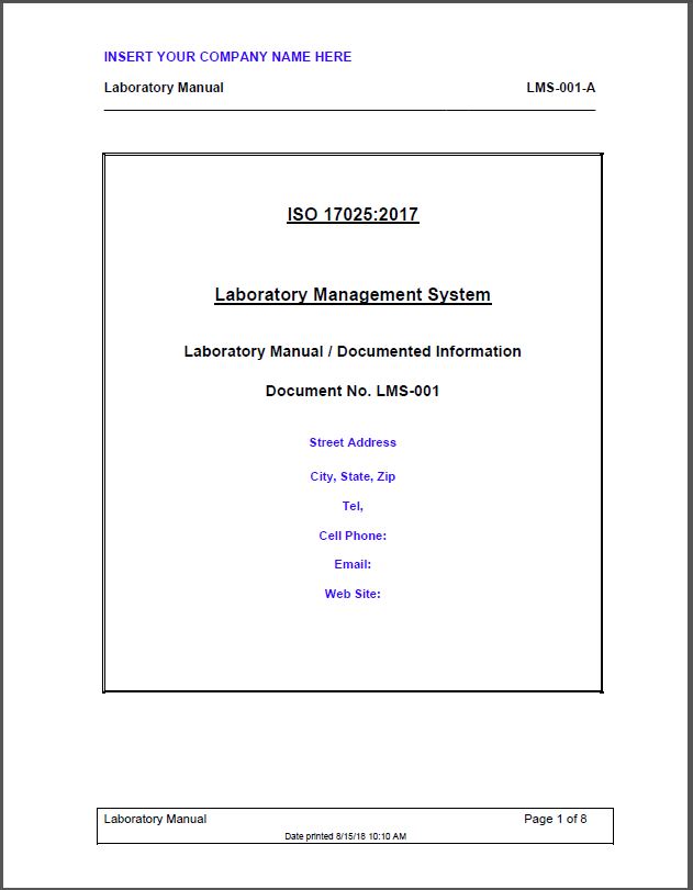 Iso 17025 pdf free download. software